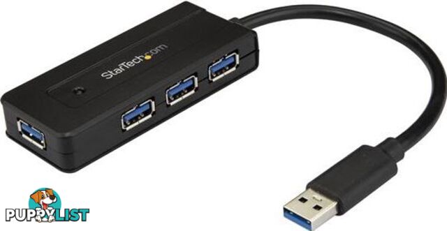 StarTech ST4300MINI 4 Port USB 3.0 Hub with Charge Port - StarTech - 065030872645 - ST4300MINI