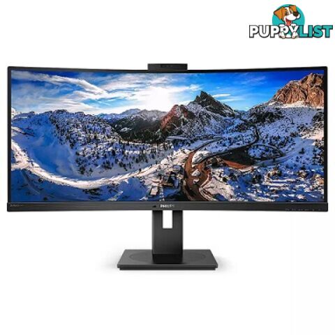 Philips 346P1CRH 34" Curved USB-C QHD Ultrawide Monitor - Philips - 8712581762193 - 346P1CRH