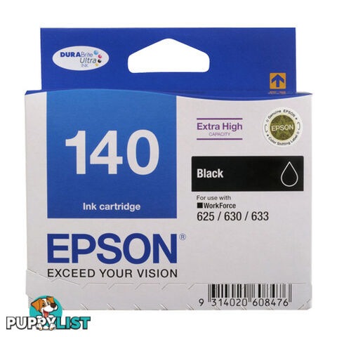 Epson 140 Black Ink Cartridge C13T140192 - Epson - 9314020608476 - C13T140192