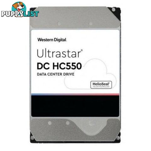 WD 0F38462 16TB Ultrastar Enterprise 3.5' SATA WUH721816ALE6L4 - WD - 8717306633314 - 0F38462