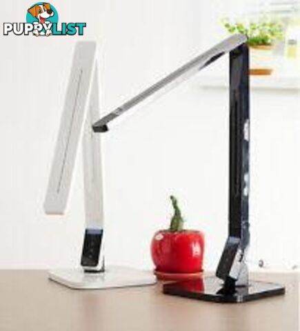 11W V100W Dimmable LED Desk Lamp With Four Reading Models and USB Port White - Generic - V100W