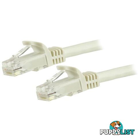 Startech N6PATC750CMWH 7.5 m Cable White CAT6 Patch Cord - StarTech - 065030861212 - N6PATC750CMWH