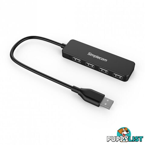 Simplecom CH241 Hi-Speed 4 Port Ultra Compact USB 2.0 Hub - Simplecom - 9350414002055 - CH241