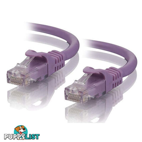 Alogic C6-01-Purple 1m CAT6 Straight - Purple - Alogic - 9319387246538 - C6-01-Purple