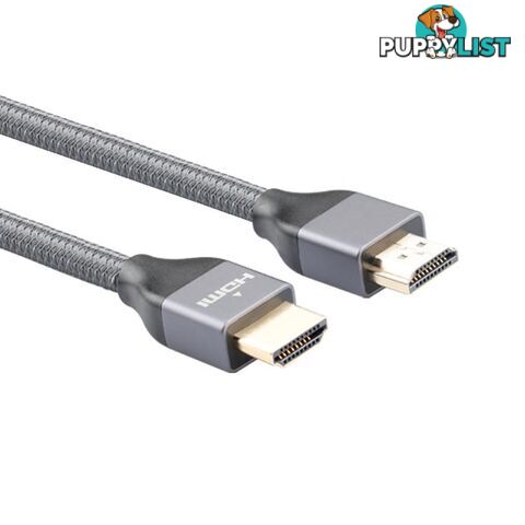 8ware HDMI2R5 Premium HDMI 2.0 Cable 5m 19 pins Male to Male UHD 4K - 8ware - 0750258579857 - HDMI2R5