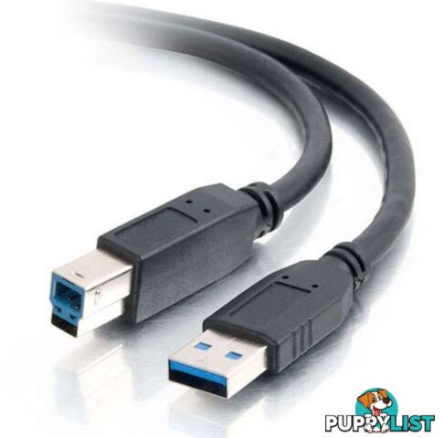 Alogic USB3-01-AB 1m USB 3.0 Type A to Type B Cable - Male to Male - Alogic - 9350784010216 - USB3-01-AB