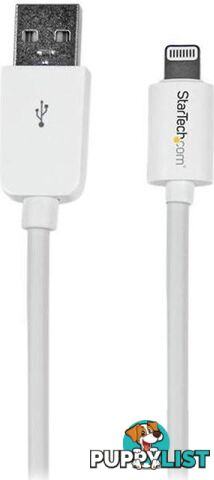 StarTech USBLT15CMW 6in White 8-pin Lightning to USB Cable - StarTech - 065030851749 - USBLT15CMW