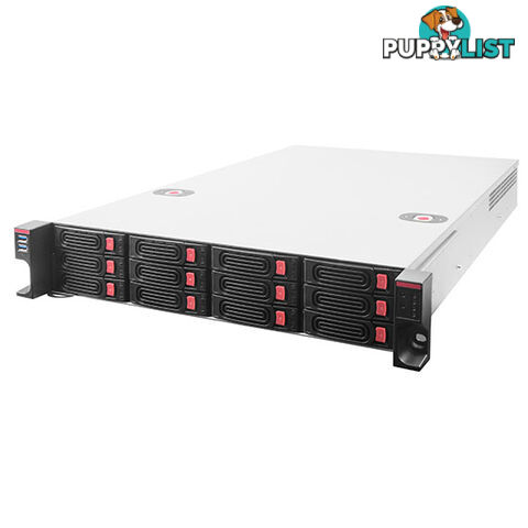 Silverstone SST-RM22-312 2U 12 Bay 2.5"/3.5" HDD/SSD Rackmount Storage - Silverstone - 4710679811178 - SST-RM22-312