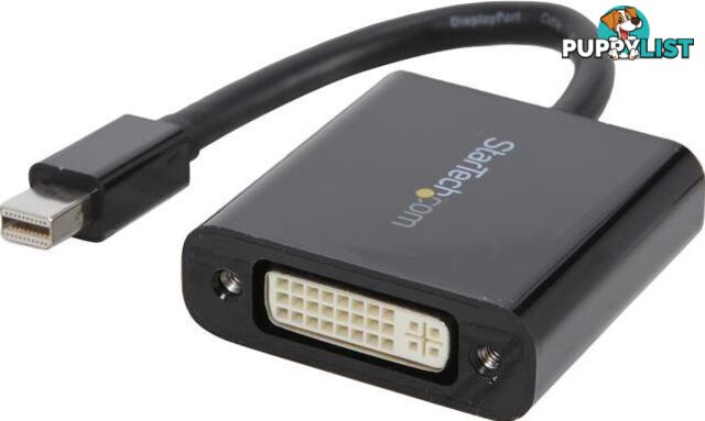 StarTech MDP2DVI3 Mini DisplayPort DP to DVI Video Adapter - StarTech - 065030848695 - MDP2DVI3