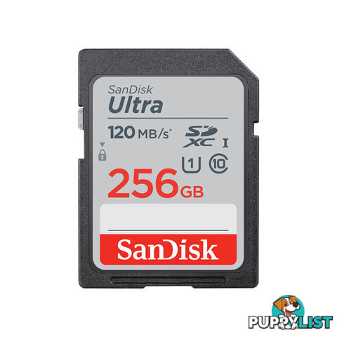 Sandisk SDSDUN4-256G-GN6IN Ultra SDHC SDXC UHS-I Memory Card - Sandisk - 0619659182991 - SDSDUN4-256G-GN6IN