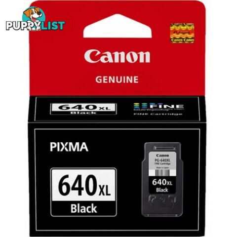 Canon PG640XL Black Ink Cart 400pages - Canon - 4960999792309 - PG640XL