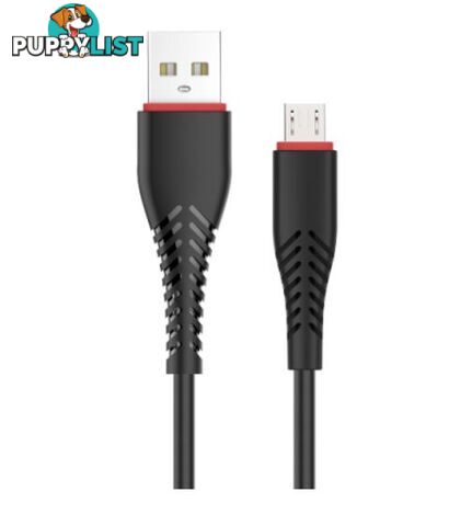 XiPin LX18-MU Black Data Micro USB Cable - MSI - 6928761505487 - LX18-MU