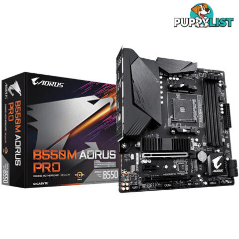 Gigabyte B550M AORUS PRO AM4 Motherboard - Gigabyte - 4719331809584 - B550M AORUS PRO