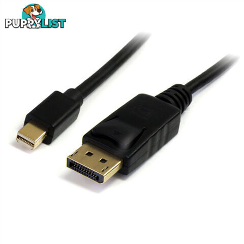 StarTech MDP2DPMM6 6 ft Mini DisplayPort to DisplayPort 1.2 Cable - 4k x 2k - StarTech - 065030837019 - MDP2DPMM6