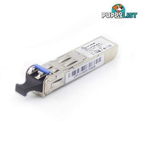 Alogic GLC-LH-SM-ALG Cisco GLC-LH-SM Compatible 1000Base-LX SMF SFP (mini-GBIC) Transceiver Module - Single Mode Duplex LC 1310nm to 10Km - Alogic - 9350784005571 - GLC-LH-SM-ALG