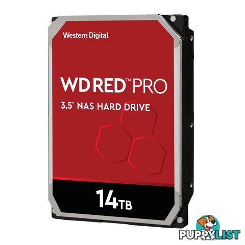 WD WD141KFGX 14TB Red PRO 3.5" IntelliPower SATA3 NAS Hard Drive - WD - 0718037872858 - WD141KFGX