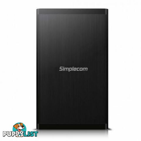 Simplecom SE328 3.5" SATA to USB 3.0 Full Aluminium Hard Drive Enclosure - Simplecom - 9350414000341 - SE328