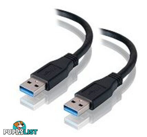 Alogic USB3-02-AM-AM 2m USB 3.0 Type A to Type A Cable (M/M) - Alogic - 9350784010223 - USB3-02-AM-AM