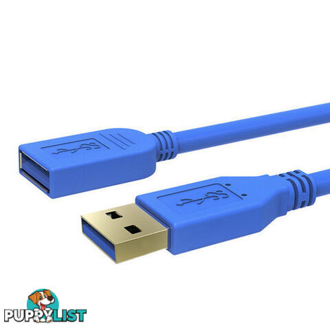 Simplecom CA315 1.5M 4FT USB 3.0 SuperSpeed Extension Cable - Simplecom - 9350414000419 - CA315