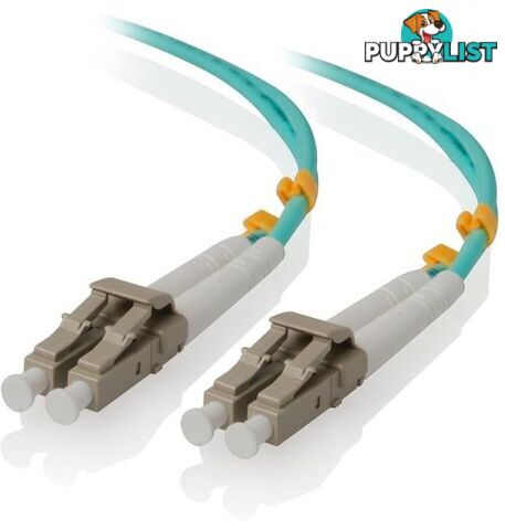 ALOGIC LCLC-03-OM3 3m LC-LC 10G Multi Mode Duplex LSZH Fibre Cable 50/125 OM3 - Alogic - 9350784004499 - LCLC-03-OM3