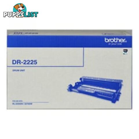 Brother DR2225 mono laser Drum Unit up to 12 000 Pages DR-2225 - Brother - 4977766689205 - DR-2225