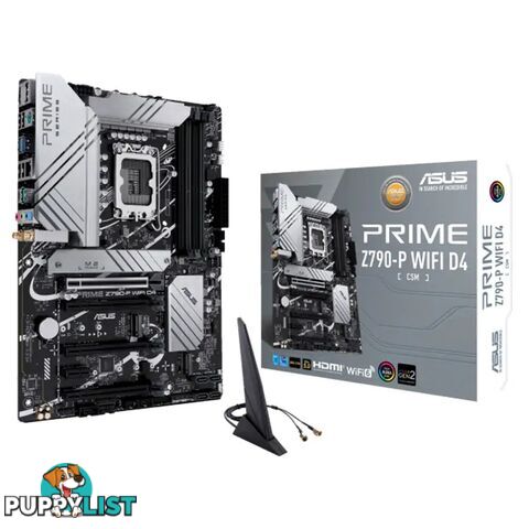 ASUS PRIME Z790-P WIFI D4-CSM LGA 1700 ATX DDR4 Motherboard - ASUS - 4711081944874 - PRIME Z790-P WIFI D4-CSM