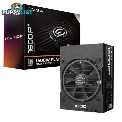 EVGA 220-PP-1600-X4 SuperNOVA 1600 P+ 80+ Platinum 1600W Fully Modular Power Supply - EVGA - 4250812438720 - 220-PP-1600-X4