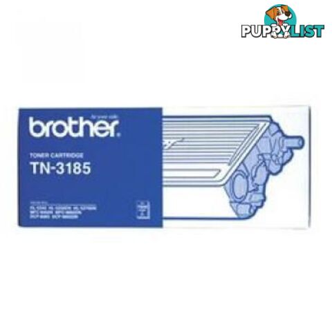 Brother TN-3185 Black Toner Cartridge - Brother - 4977766637213 - TN-3185