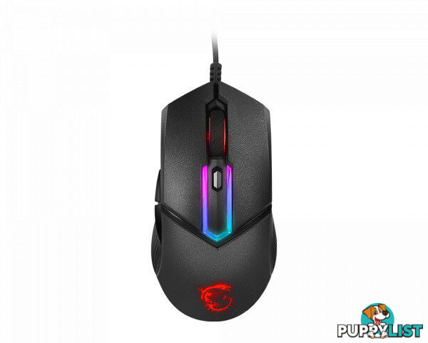 MSI Clutch GM30 RGB Gaming Mouse Black 5000 DPI - MSI - 4719072659097 - Clutch GM30