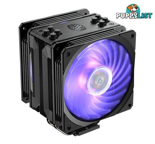 Cooler Master RR-212S-20PC-R2 HYPER 212 RGB BLACK EDITION CPU Cooler - Cooler Master - 884102095788 - RR-212S-20PC-R2