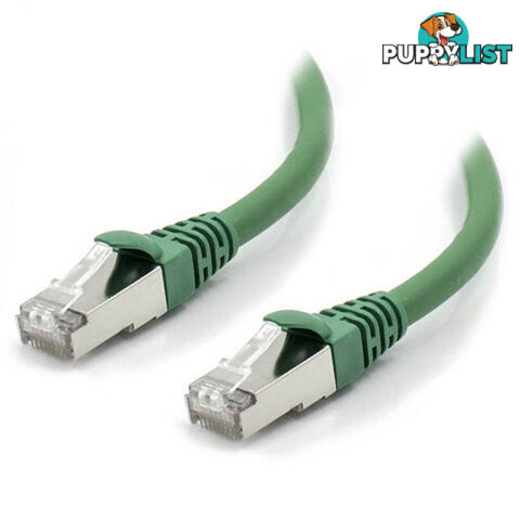 Alogic C6A-05-Green-SH 5m Green10GbE Shielded CAT6A LSZH Network Cable - Alogic - 9350784005946 - C6A-05-Green-SH