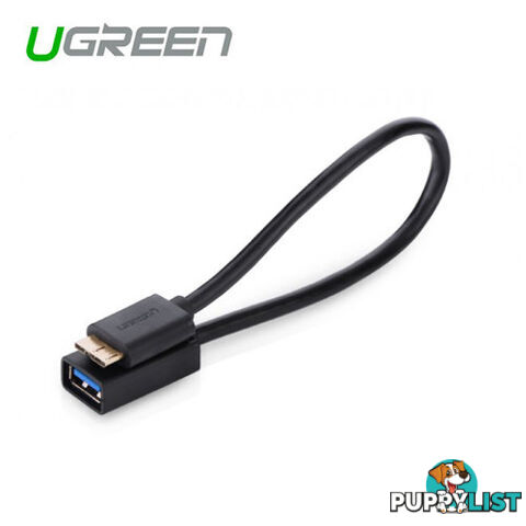 UGREEN ACBUGN10816 Micro USB 3.0 OTG Cable For Samsung Note 3/S4/S5 Black - Ugreen - 6957303818167 - ACBUGN10816