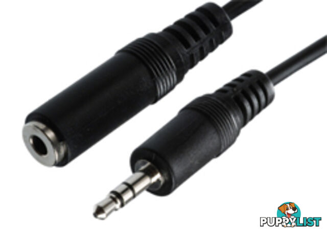 Comsol 35-MF-20 20M 3.5mm Stereo Male to 3.5mm Stereo Female Ext. Cable - Comsol - 9332902000279 - 35-MF-20