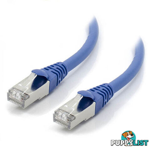 Alogic C6A-25-Blue-SH 25m Blue 10G Shielded CAT6A Network Cable - Alogic - 9350784006929 - C6A-25-Blue-SH