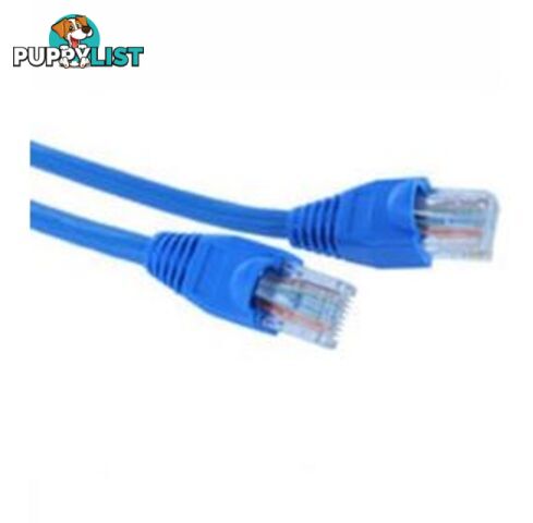 AKY CB-CAT6A-2BLU Cat6A Gigabit Network Patch Lead Cable 2M Blue - AKY - 80687500192 - CB-CAT6A-2BLU