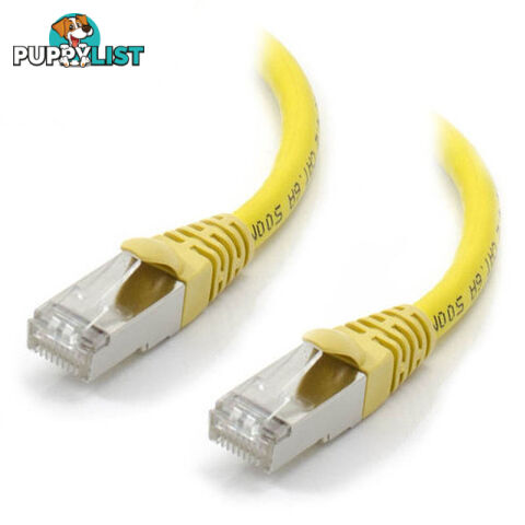 Alogic C6A-05-Yellow-SH 5m Yellow 10GbE Shielded CAT6A LSZH Network Cable - Alogic - 9350784005991 - C6A-05-Yellow-SH