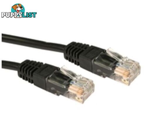 AKY CB-CAT6A-0.25BK Cat6A Gigabit Network Patch Lead Cable 0.25M Black - AKY - 0707959755103 - CB-CAT6A-0.25BK