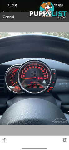 2014 MINI Hatch F56 COOPER Hatchback Automatic