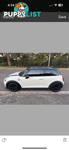 2014 MINI Hatch F56 COOPER Hatchback Automatic