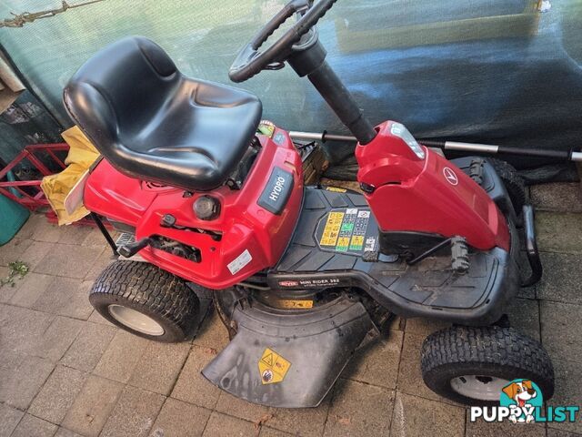 lawn mower rover ride on  mini rider 382 hydrostatic