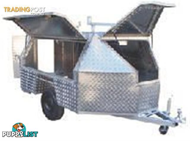 WT-4E 6x4 Oversized Racing trailer,