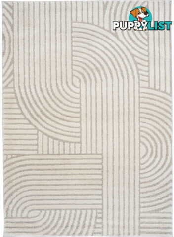 Marli Ivory Beige Retro Rug 240x320cm  - DMARLI12417-IVOBEIGE