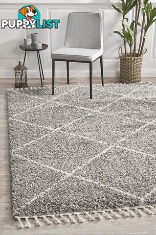 Saffron 22 Grey Rug 330X240CM  - SAF-22-GRY-330X240