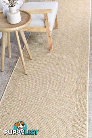 Coastal Sisal Sand Hallway Runner 80CM Wide 13.5M  - ALLSEA-3900226-80X3000