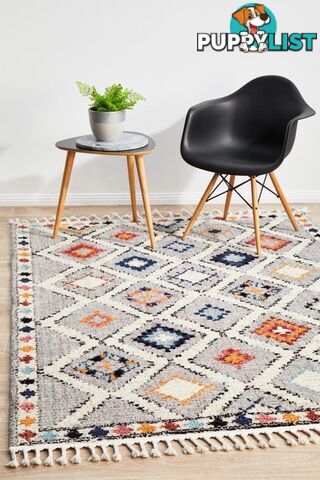 Marrakesh 555 Grey Rug 230X160CM  - MKS-555-GRY-230X160