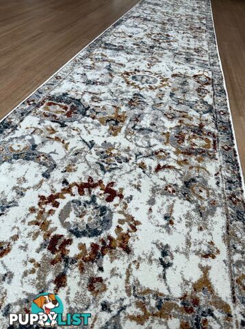 Malina Jewel Hallway Runner 80cm Wide 6M  - ALINA 4443 JEWEL - 80CM