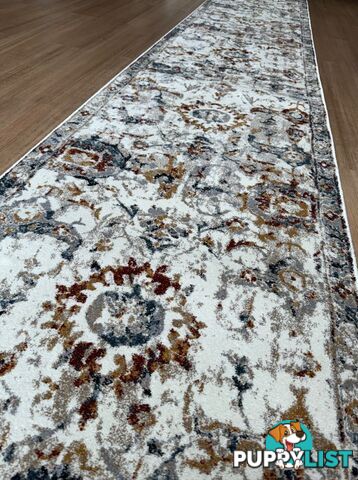 Malina Jewel Hallway Runner 80cm Wide 8.5M  - ALINA 4443 JEWEL - 80CM