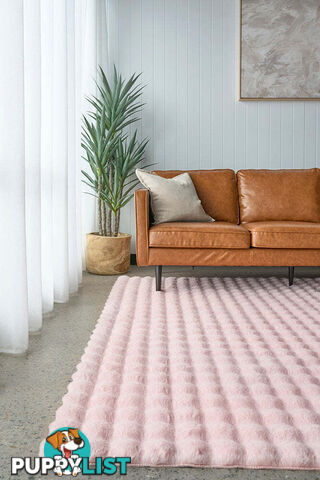 Bubble Blush - Machine Washable Rug 100X100CM  - BUB-BLUSH-100X100