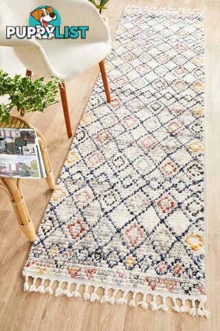 Marrakesh 666 Multi Runner Rug 300X80CM  - MKS-666-MLT-300X80