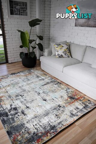 Alfa Grey Rust 200x284CM  - SHOP -CALFA3412-GREYRUST